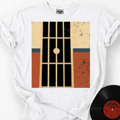 Printify T-Shirt White / S Guitar Sunset T-Shirt