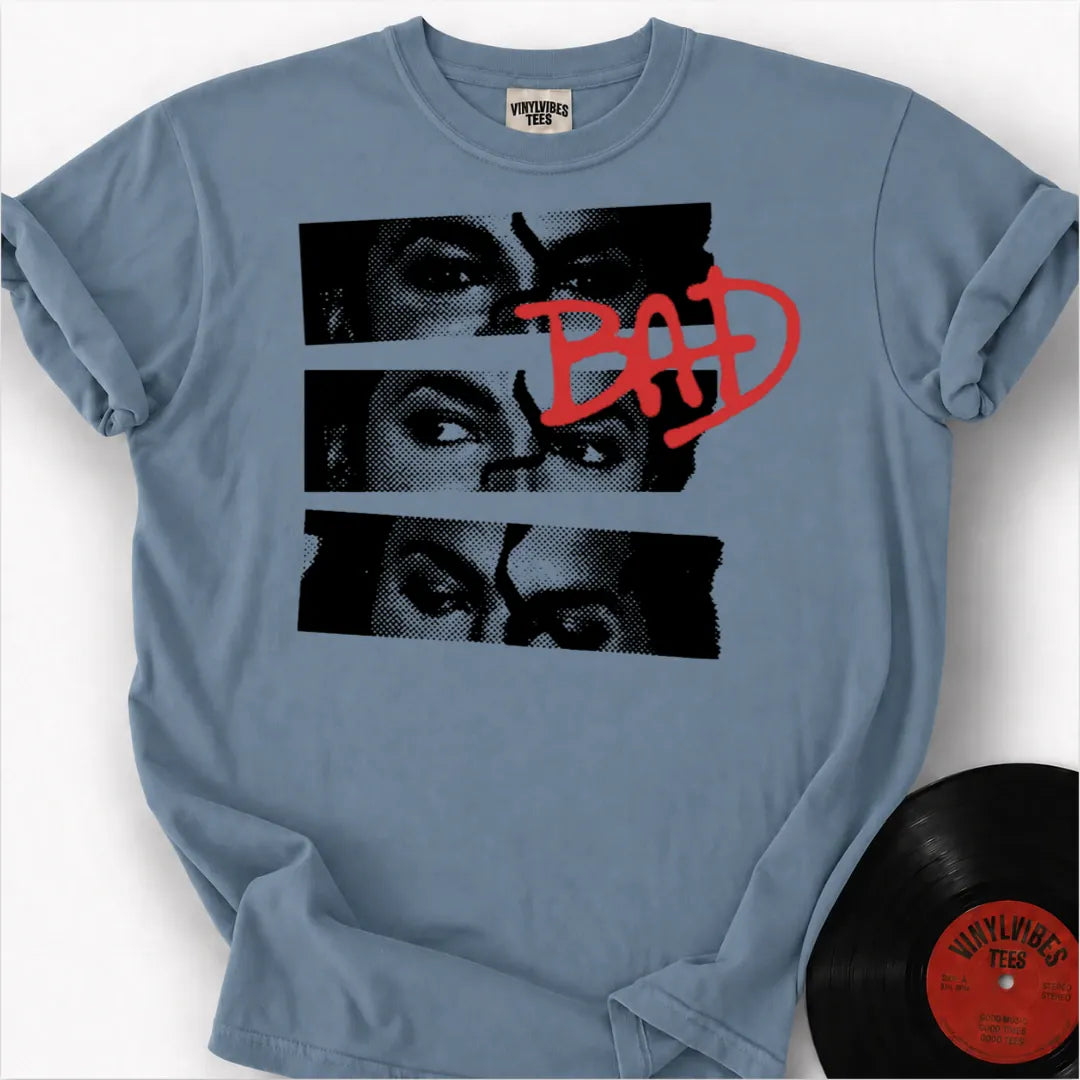 Printify T-Shirt Ice Blue / S Bad Era Halftone Premium T-Shirt