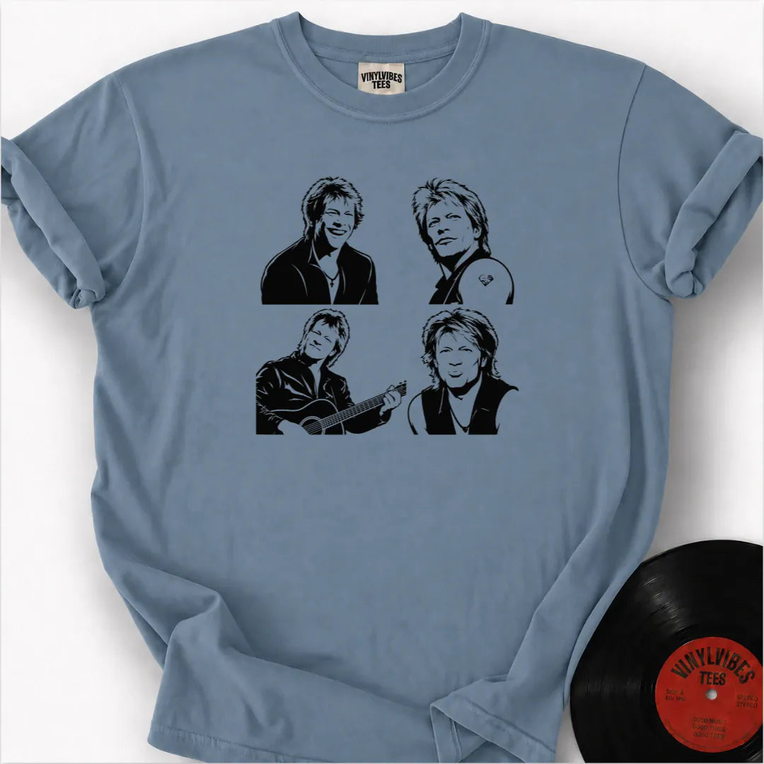 Printify T-Shirt Ice Blue / S Bon Silhouette Premium T-Shirt