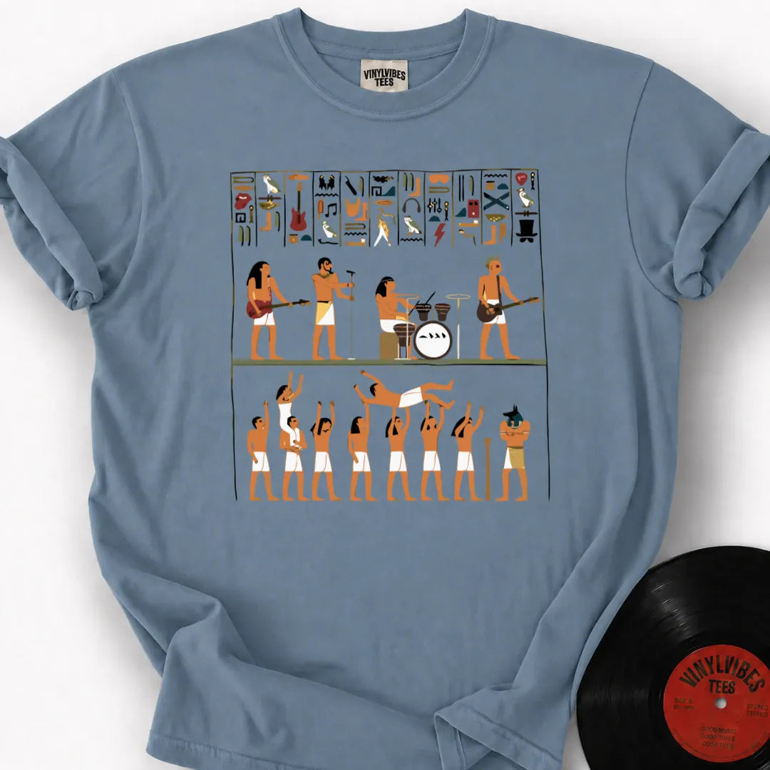 Printify T-Shirt Ice Blue / S Egyptian Rockband Premium T-Shirt