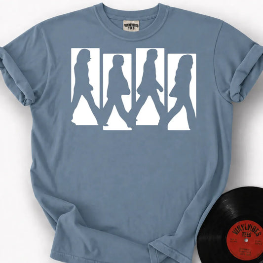 Printify T-Shirt Ice Blue / S Fab Four Premium T-Shirt