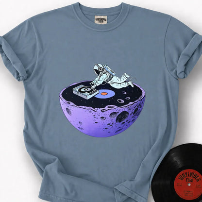 Printify T-Shirt Ice Blue / S Floating Astronaut Premium T-Shirt