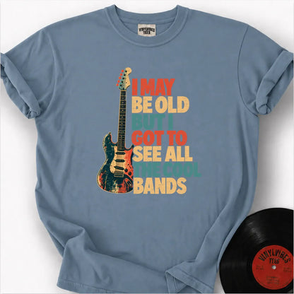 Printify T-Shirt Ice Blue / S I May Be Old Premium T-Shirt