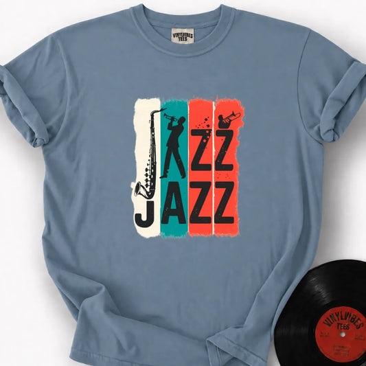 Printify T-Shirt Ice Blue / S Jazz Jazz Premium T-Shirt
