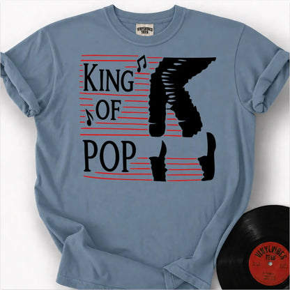 Printify T-Shirt Ice Blue / S King of Pop Classic Premium T-Shirt