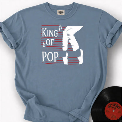 Printify T-Shirt Ice Blue / S King Of Pop Premium T-Shirt
