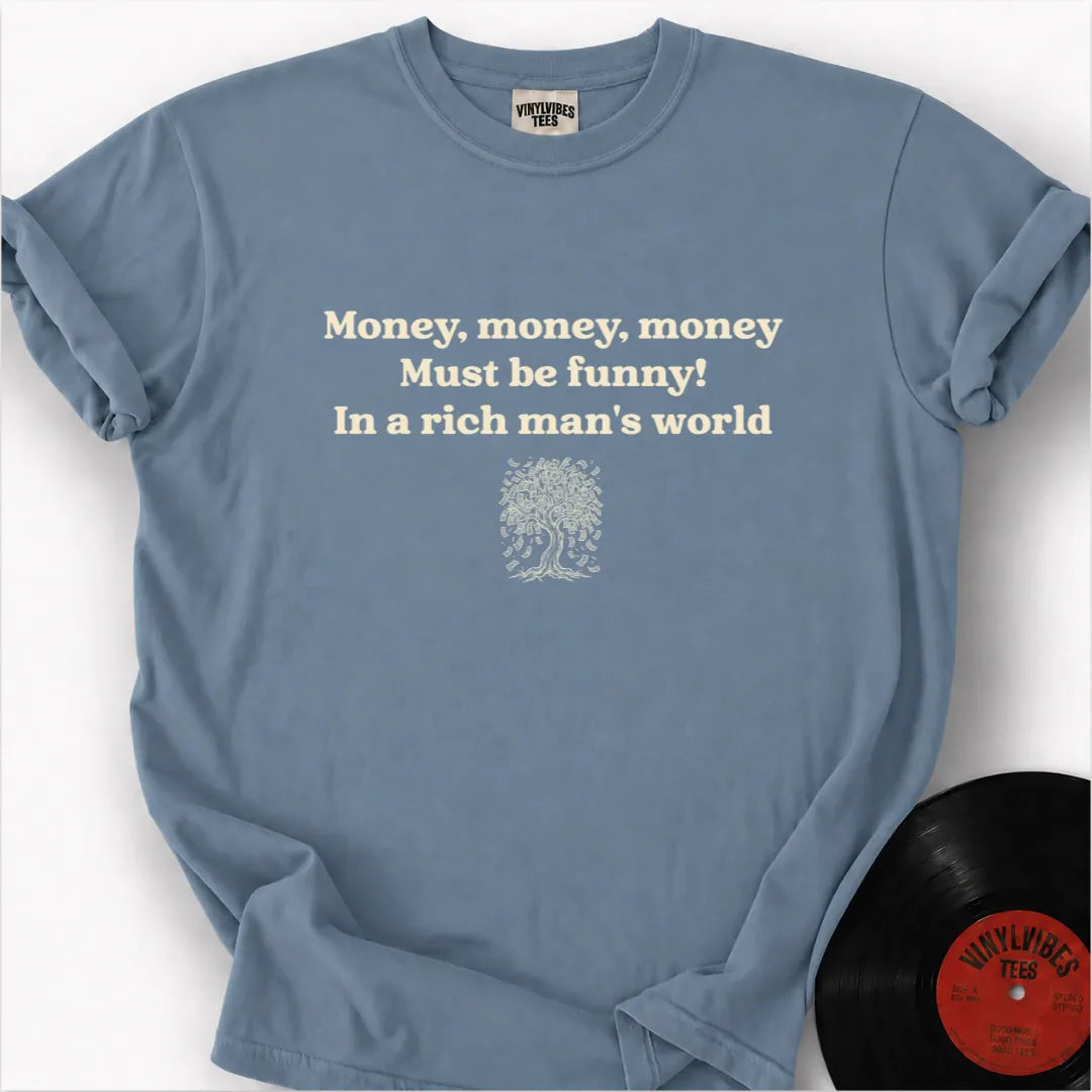 Printify T-Shirt Ice Blue / S MONEY MONEY MONEY Premium T-Shirt