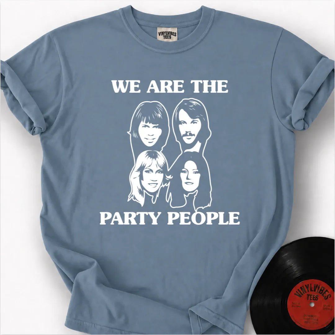 Printify T-Shirt Ice Blue / S Party People Premium T-Shirt