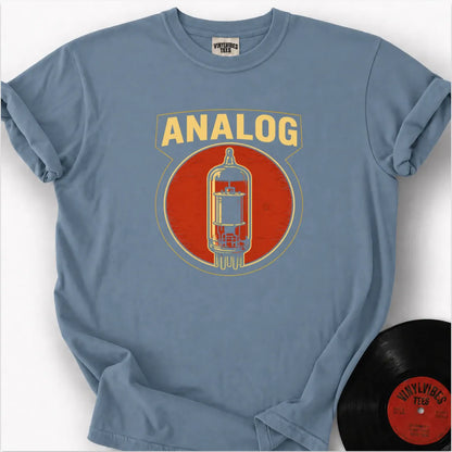 Printify T-Shirt Ice Blue / S Retro Analog Amplifier Tube Premium T-Shirt