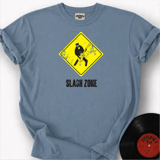 Printify T-Shirt Ice Blue / S Slash Zone Premium T-Shirt