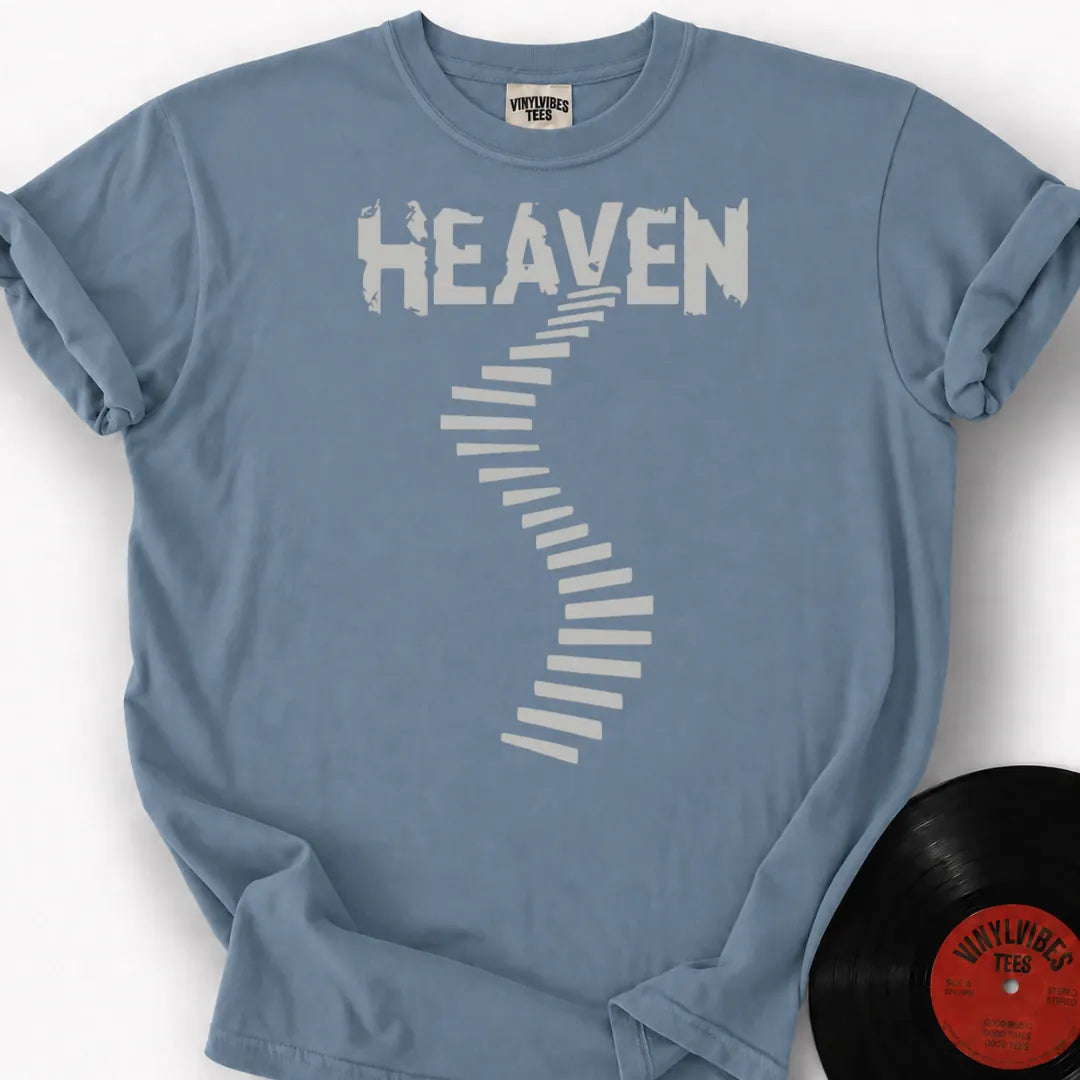 Printify T-Shirt Ice Blue / S Stairway Premium T-Shirt