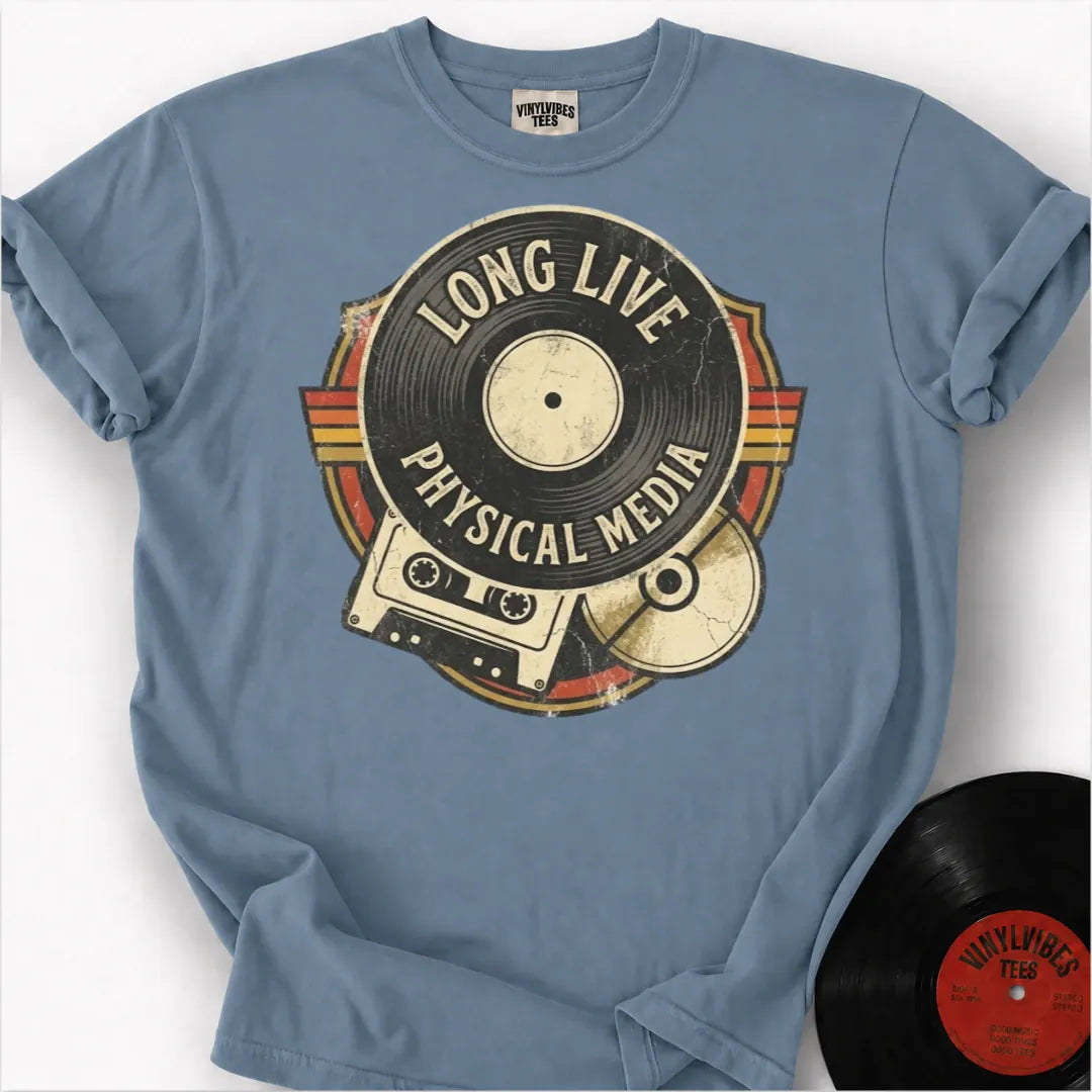 Printify T-Shirt Ice Blue / S The Analog Trinity Premium T-Shirt