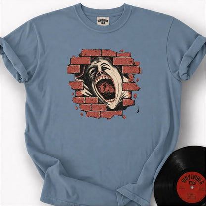 Printify T-Shirt Ice Blue / S The Wall Premium T-Shirt