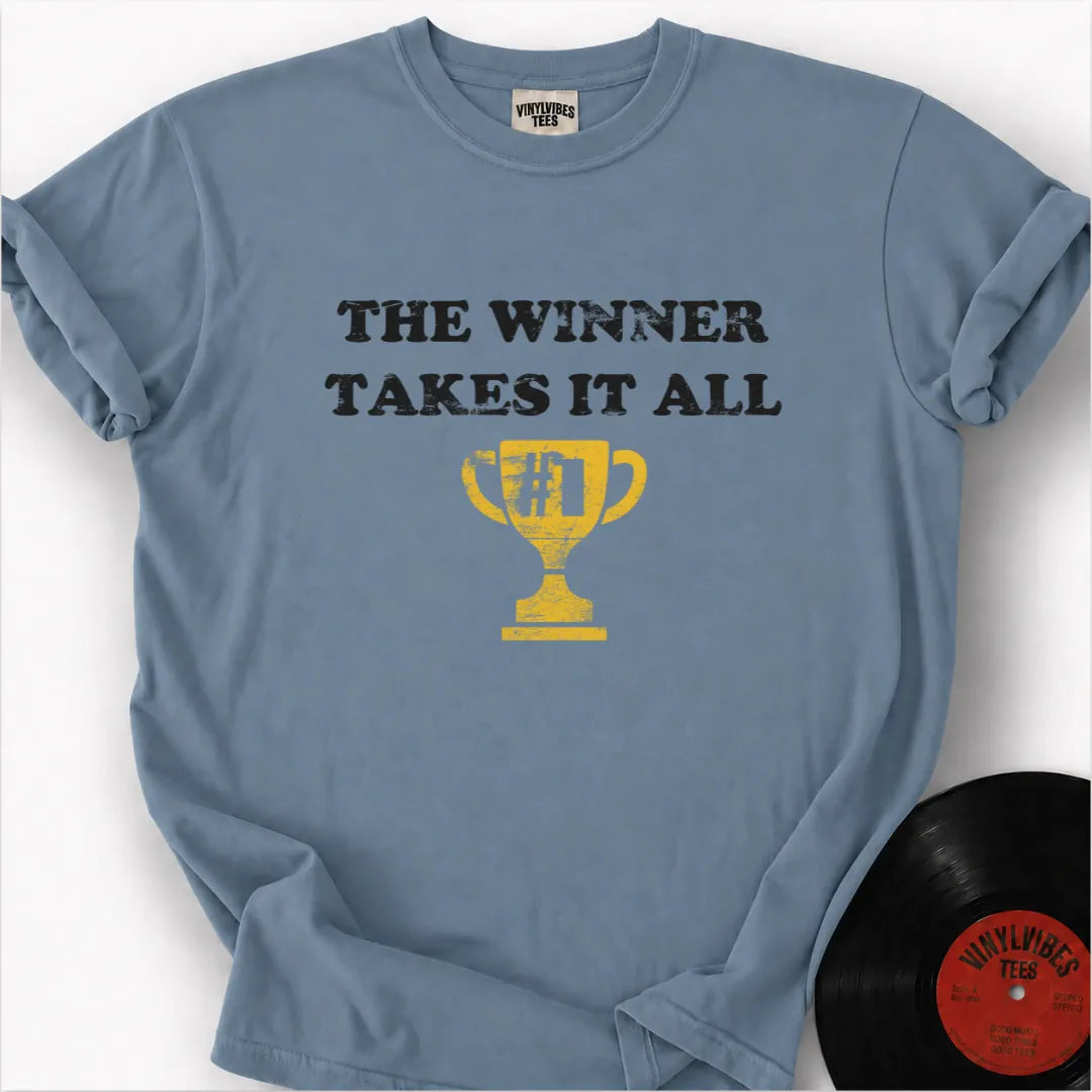 Printify T-Shirt Ice Blue / S The Winner Premium T-Shirt