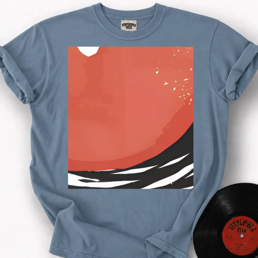 Printify T-Shirt Ice Blue / S Vinyl Wave T-Shirt