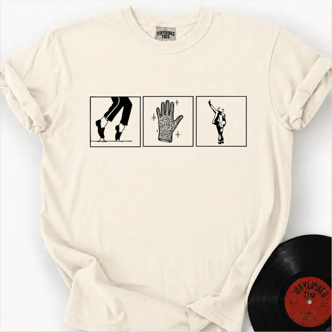 Printify T-Shirt Iconic Moves Triptych Premium T-Shirt