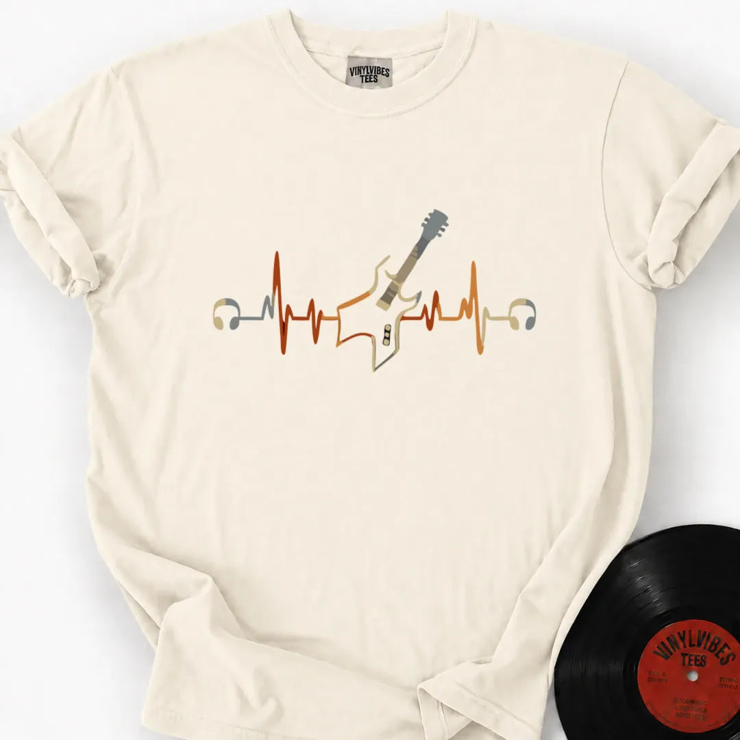 Printify T-Shirt Ivory / S Colorful Lifeline Premium T-Shirt