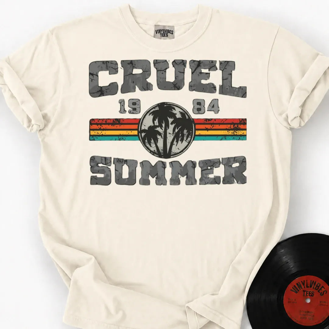 Printify T-Shirt Ivory / S Cruel Summer Premium T-Shirt