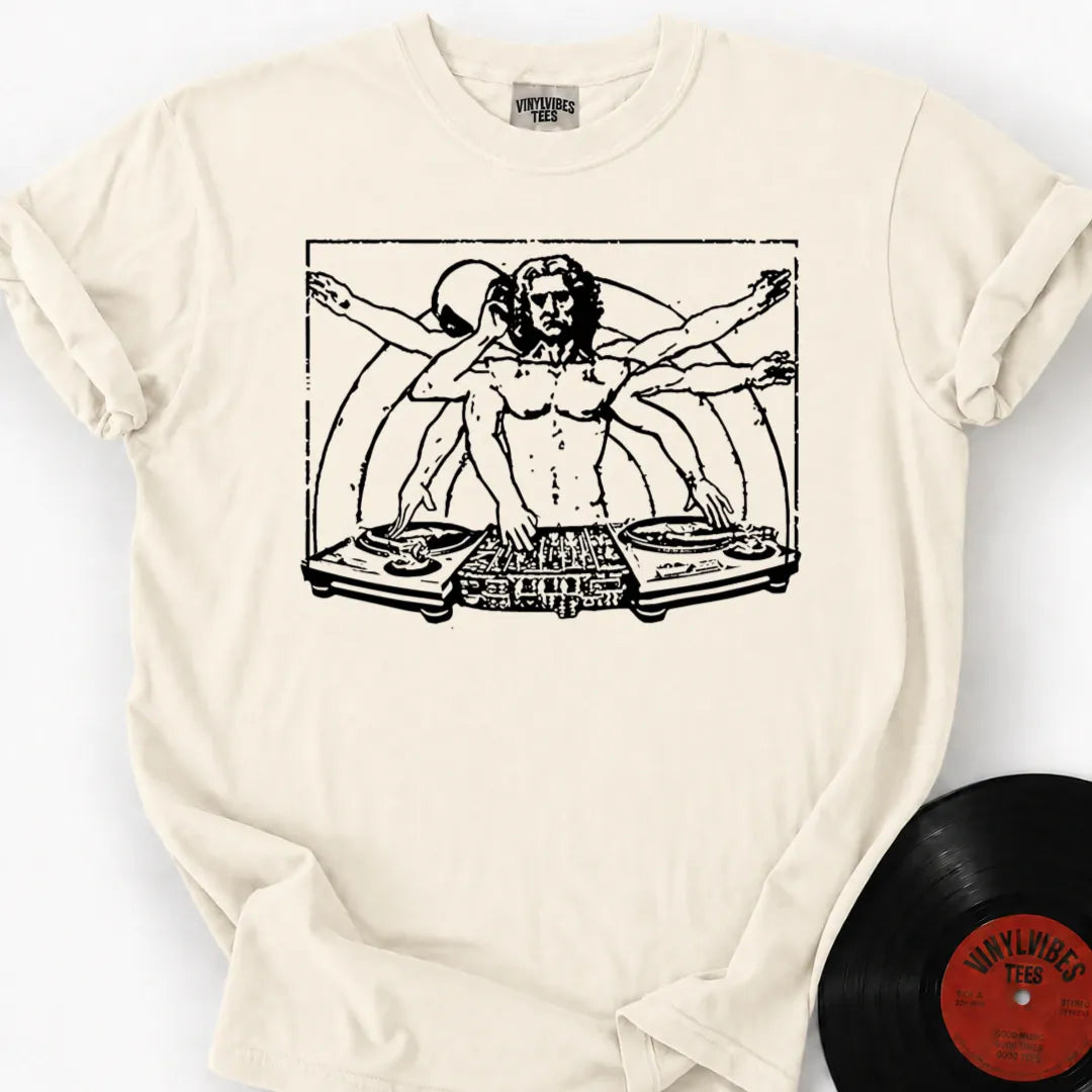 Printify T-Shirt Ivory / S Davinci DJ Premium T-Shirt
