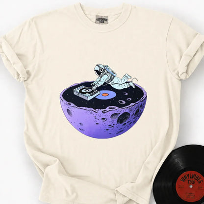 Printify T-Shirt Ivory / S Floating Astronaut Premium T-Shirt