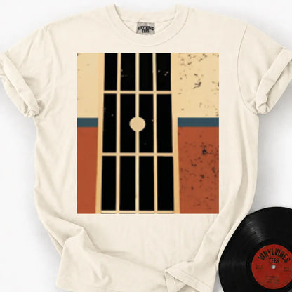 Printify T-Shirt Ivory / S Guitar Sunset T-Shirt