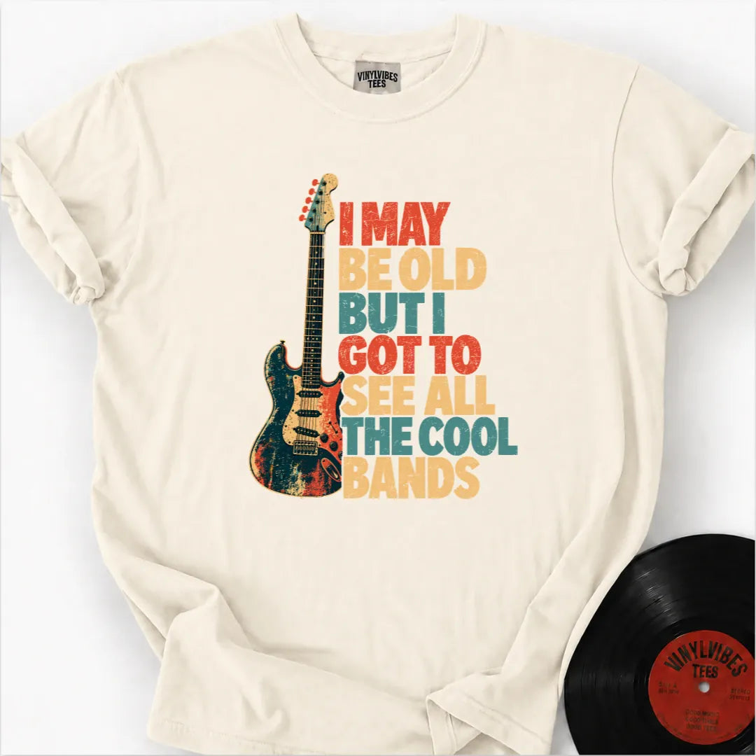 Printify T-Shirt Ivory / S I May Be Old Premium T-Shirt