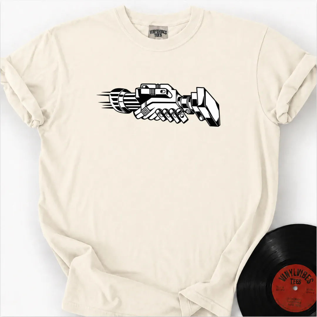 Printify T-Shirt Ivory / S Machine Premium T-Shirt