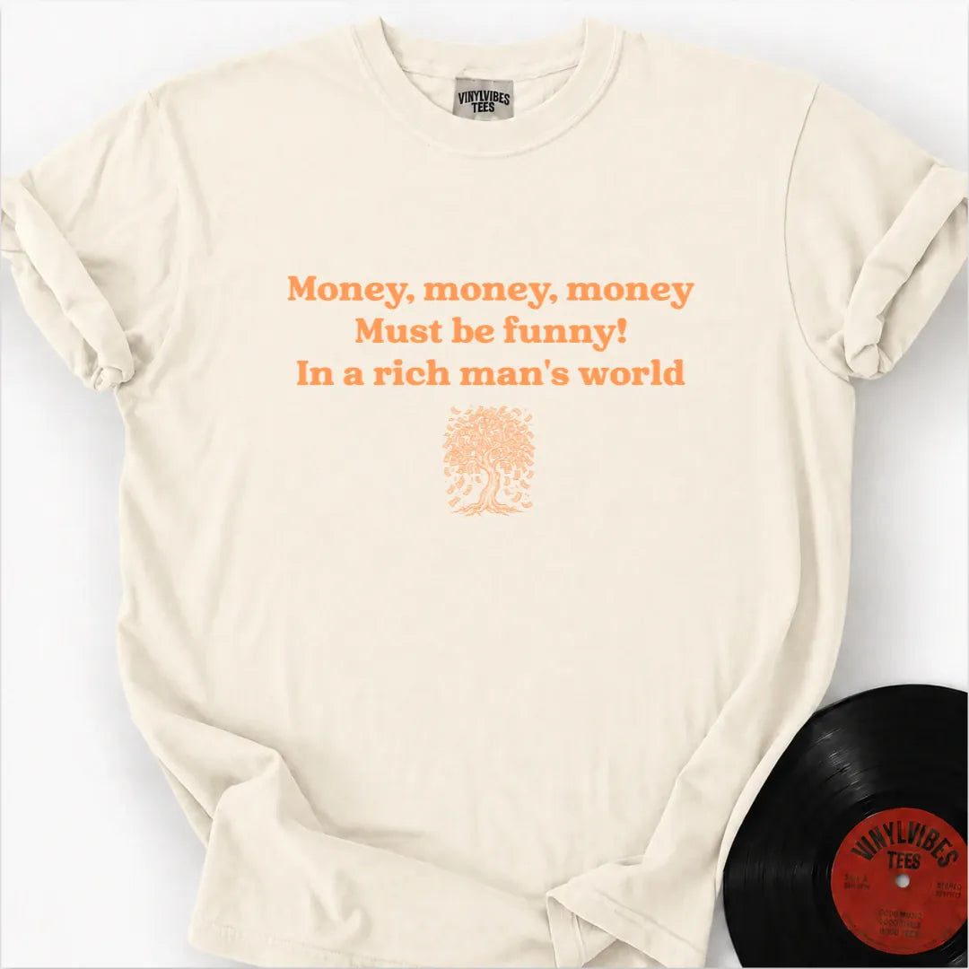 Printify T-Shirt Ivory / S MONEY MONEY MONEY Premium T-Shirt