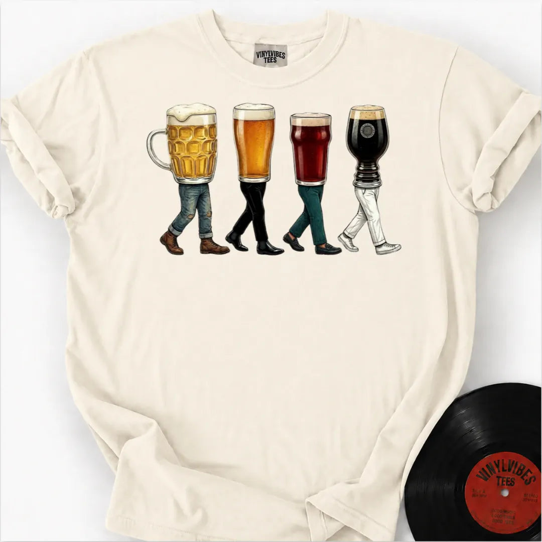 Printify T-Shirt Ivory / S Pint Walkers Premium T-Shirt