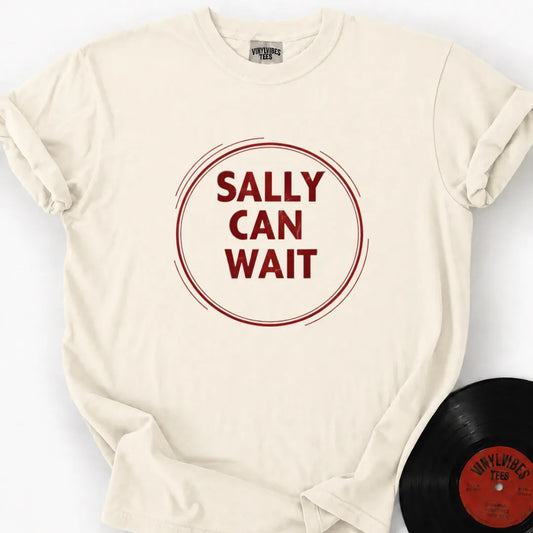 Printify T-Shirt Ivory / S Sally Can Wait Premium T-Shirt
