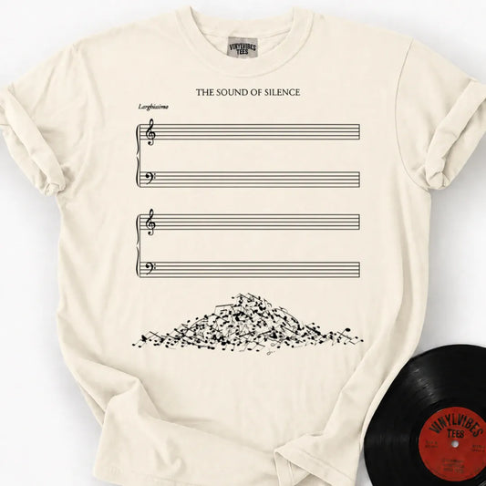 Printify T-Shirt Ivory / S Sound Of Silence Premium T-Shirt