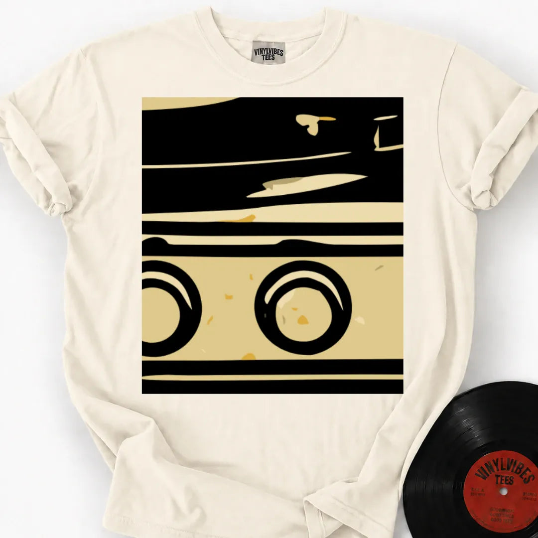Printify T-Shirt Ivory / S Sounds Better On Vinyl T-Shirt