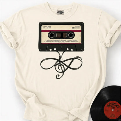 Printify T-Shirt Ivory / S The Analog Anthem Premium T-Shirt