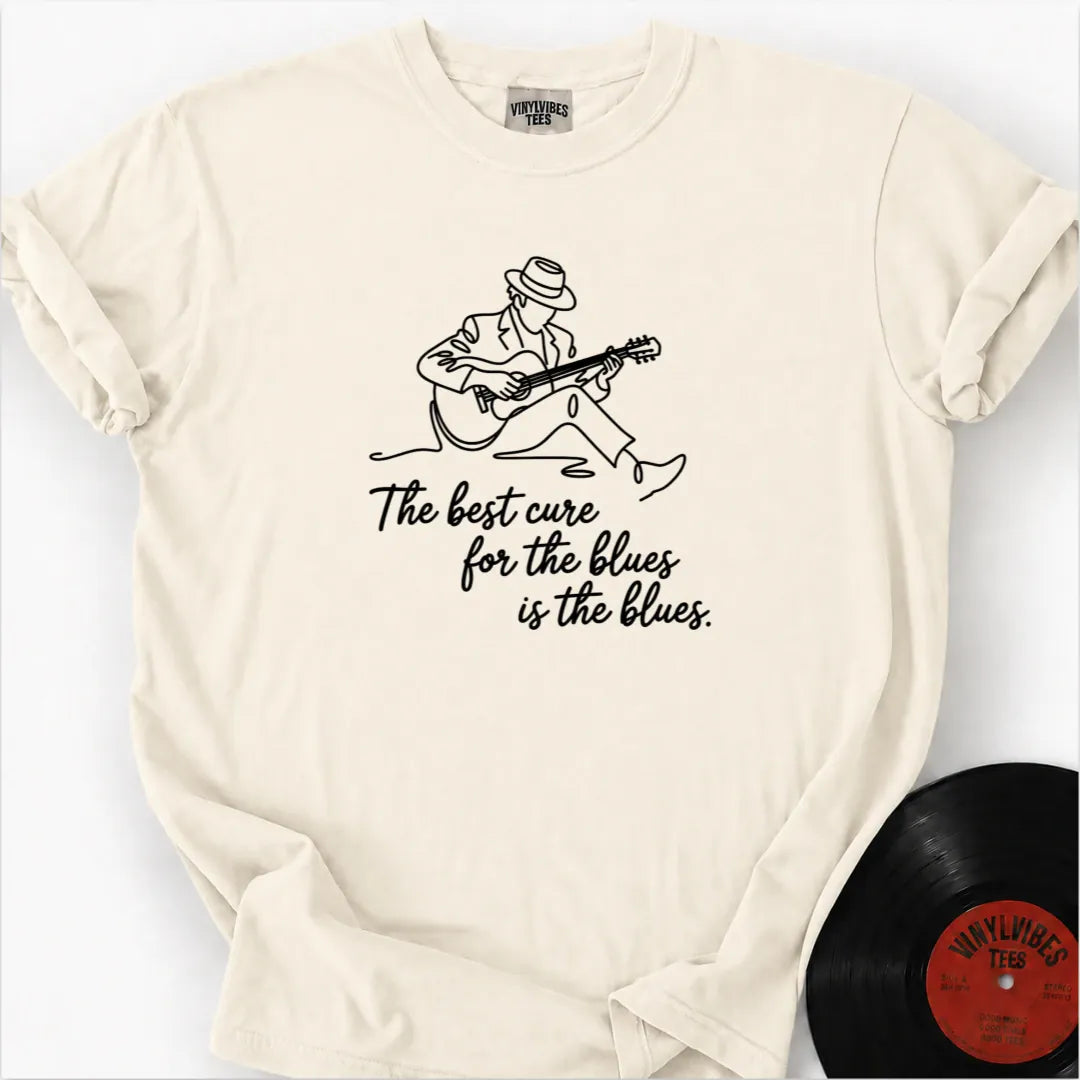 Printify T-Shirt Ivory / S The Blues Cure Premium T-Shirt