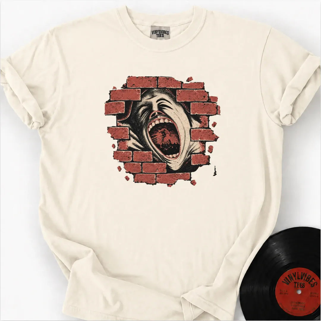 Printify T-Shirt Ivory / S The Wall Premium T-Shirt