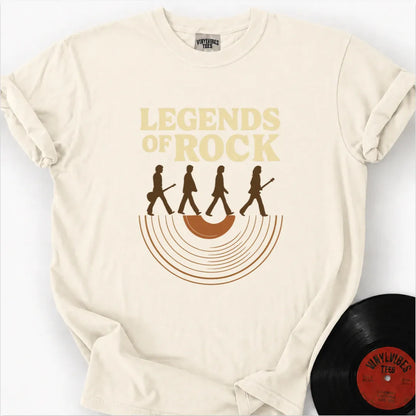 Printify T-Shirt Ivory / S Vinyl Crosing Premium T-Shirt
