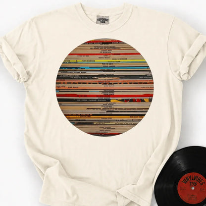 Printify T-Shirt Ivory / S Vinyl Globe Premium T-Shirt