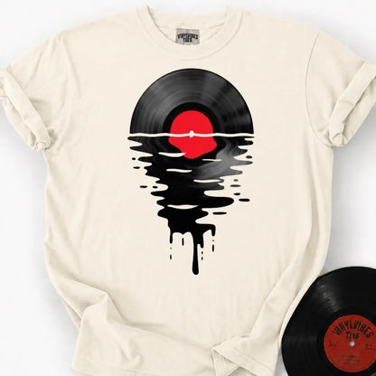 Printify T-Shirt Ivory / S Vinyl Sunsetter Premium T-Shirt