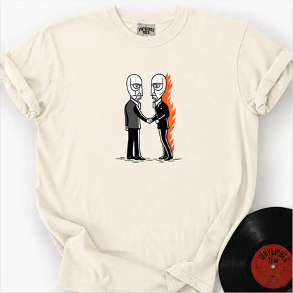 Printify T-Shirt Ivory / S Wish You Were Here Premium T-Shirt