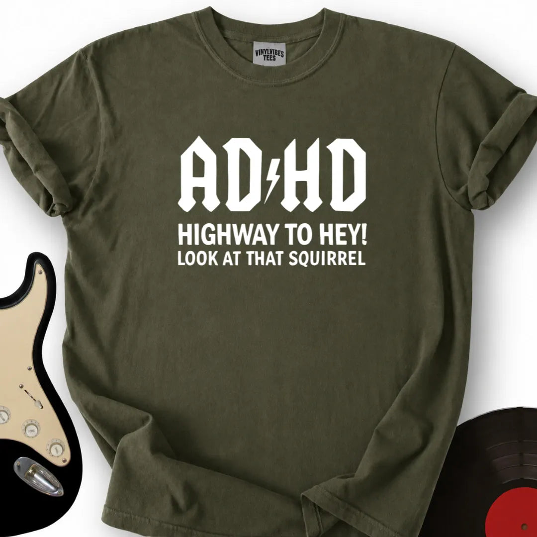 Printify T-Shirt Military Green / S Ad Hd T-Shirt