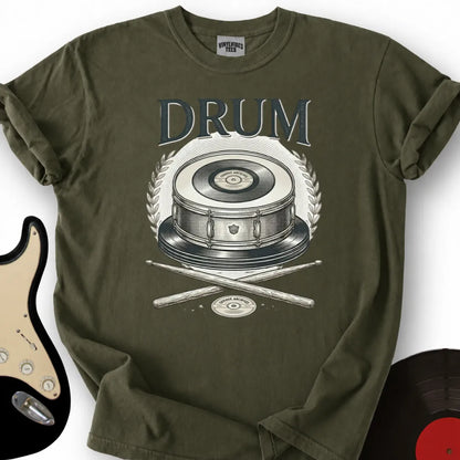 Printify T-Shirt Military Green / S Analog Beat T-Shirt