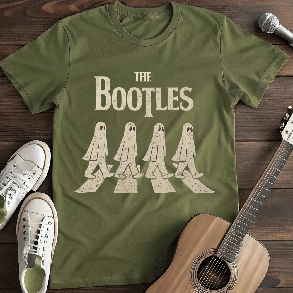 Printify T-Shirt Military Green / S Bootles T Shirt