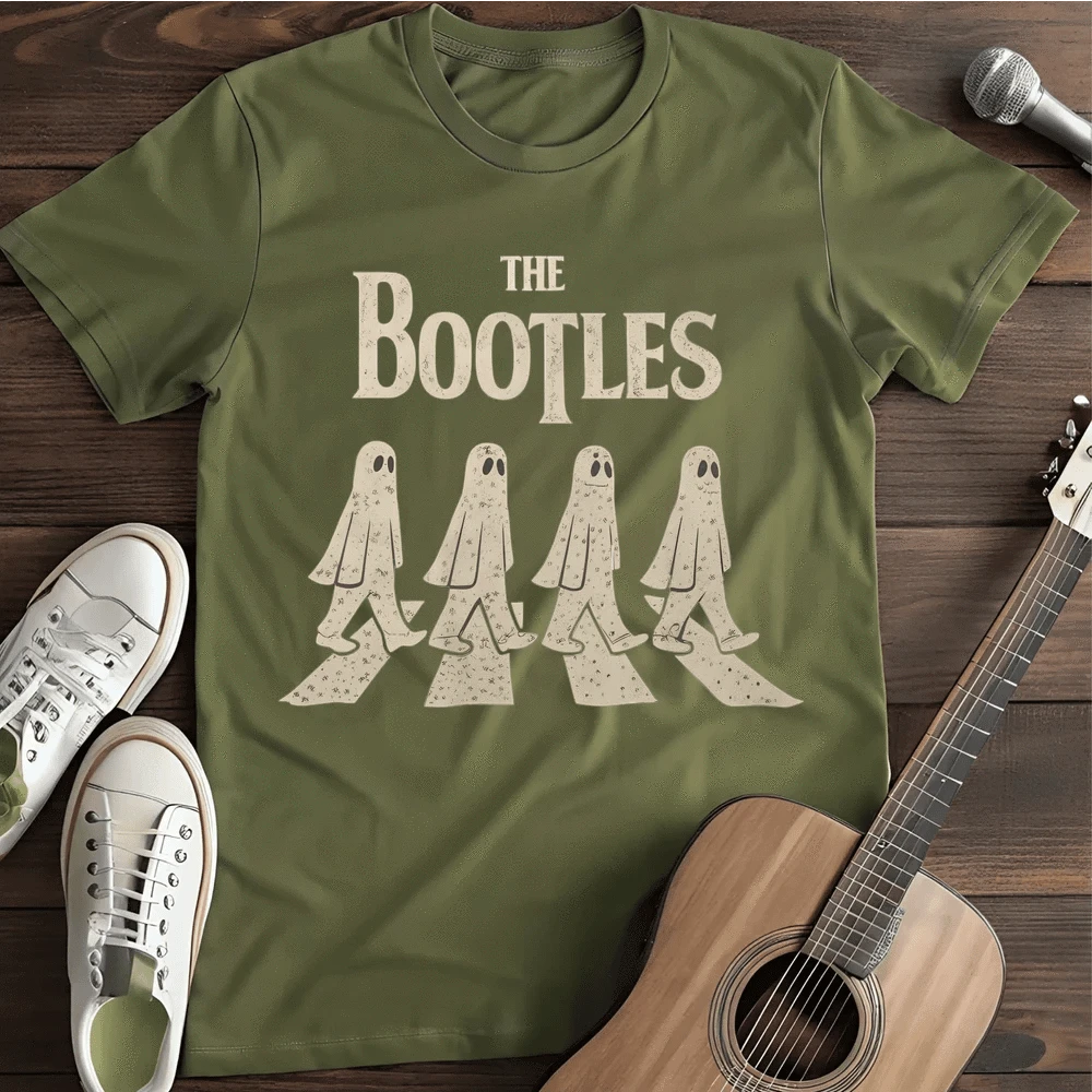 Printify T-Shirt Military Green / S Bootles T Shirt