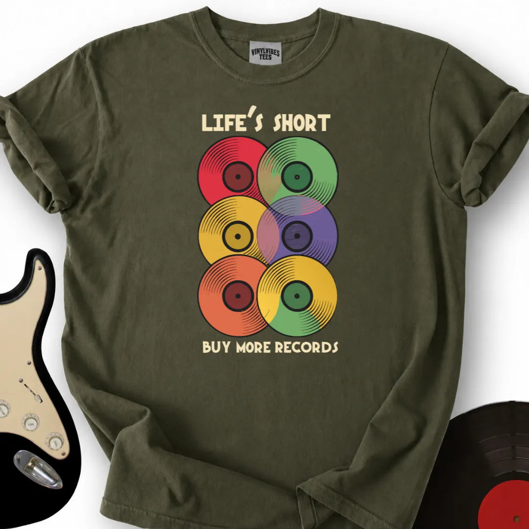 Printify T-Shirt Military Green / S Buy More T-Shirts