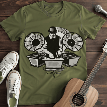 Printify T-Shirt Military Green / S Classic Dj T-Shirt