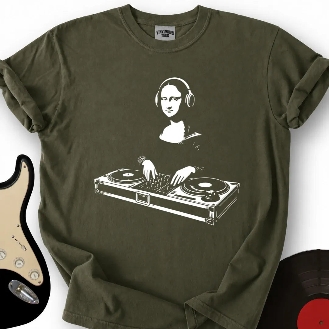 Printify T-Shirt Military Green / S DJ Mona T-Shirt