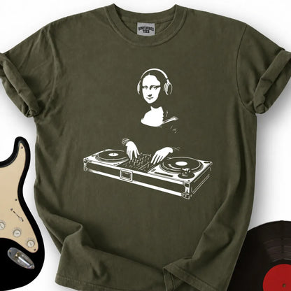 Printify T-Shirt Military Green / S DJ Mona T-Shirt