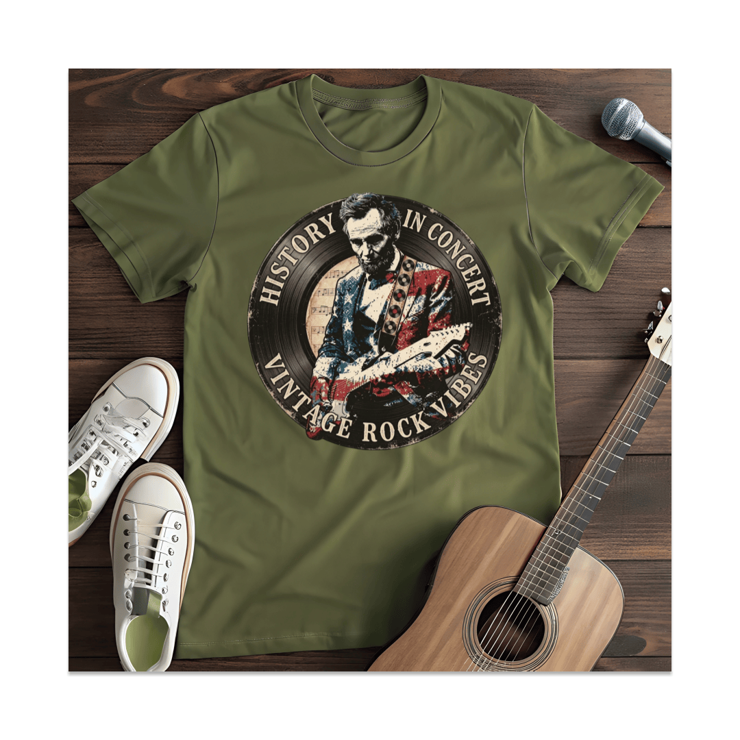 Printify T-Shirt Military Green / S History In Concert T-Shirt