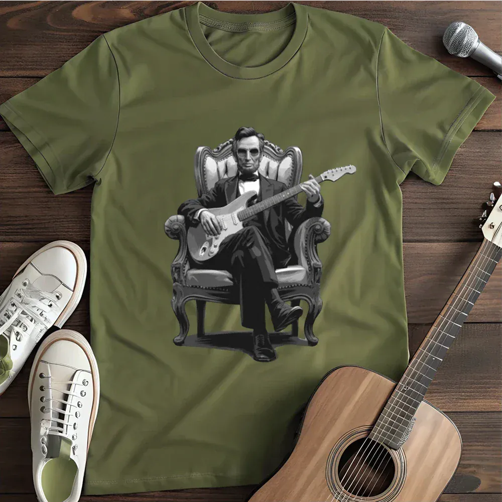 Printify T-Shirt Military Green / S Honest Abe Rocks T Shirt