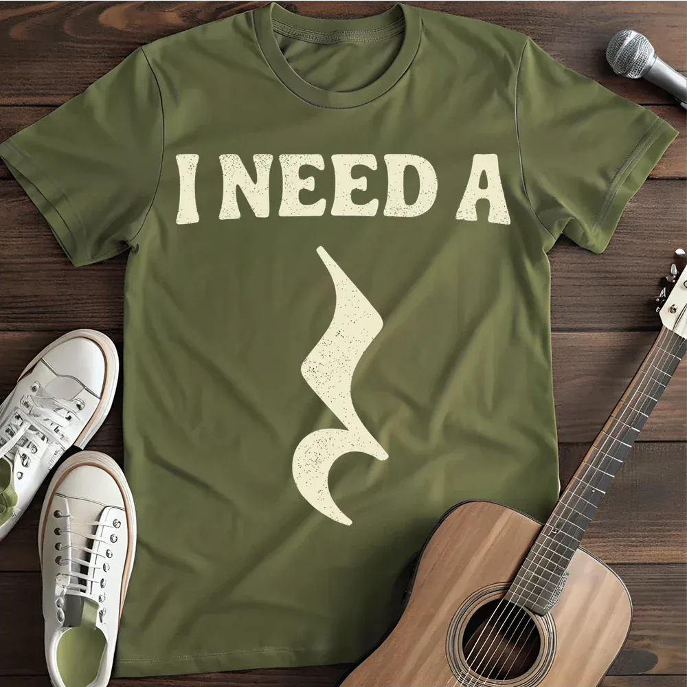 Printify T-Shirt Military Green / S I Need A Rest T Shirt
